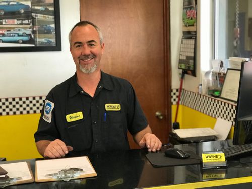 Wayne Johnson front counter service